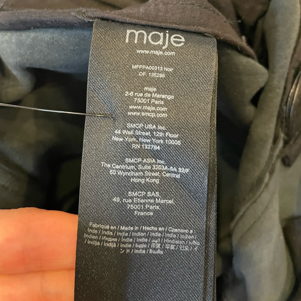 Maje leather pants - Picture 7 of 8